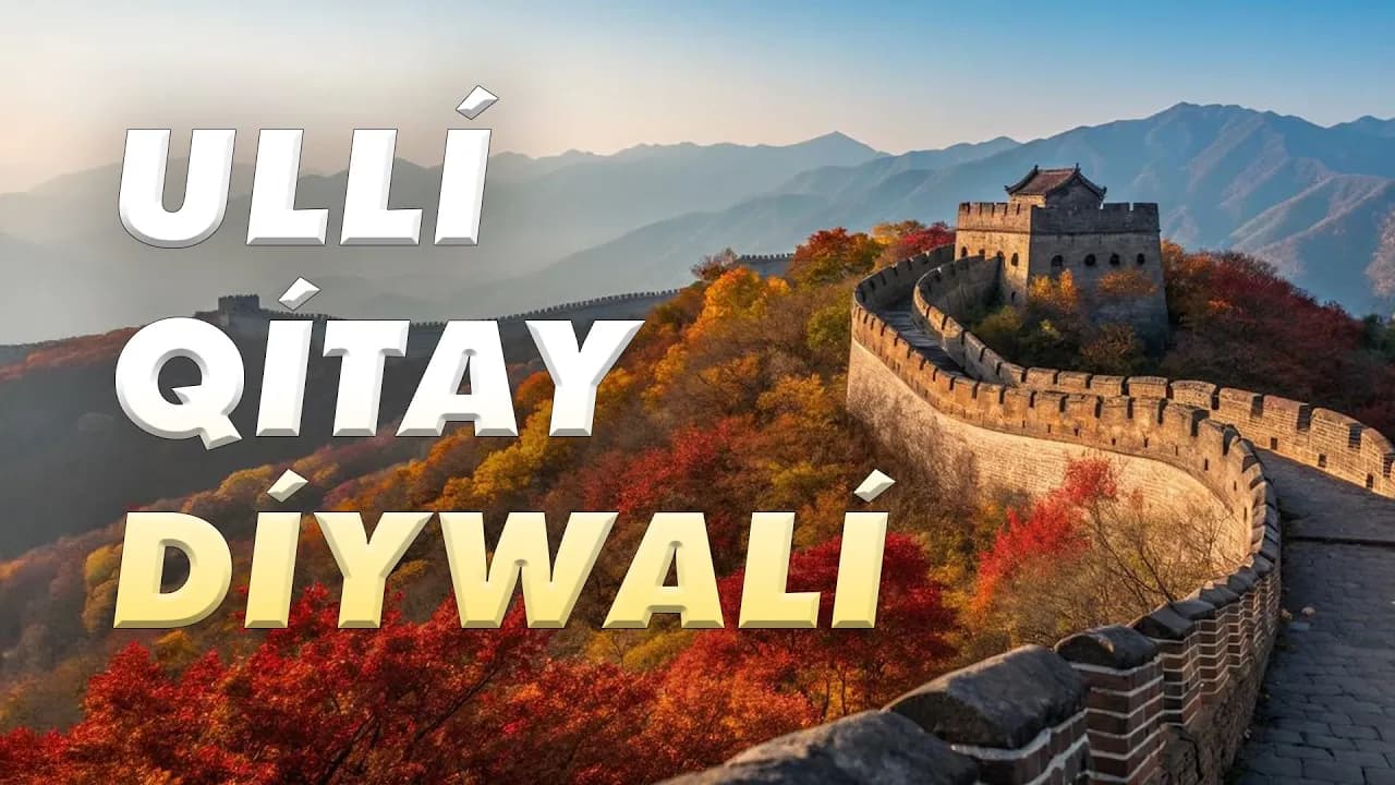 Ullı Qıtay diywalına kimler kómilgen? | Tariyx | Aydın