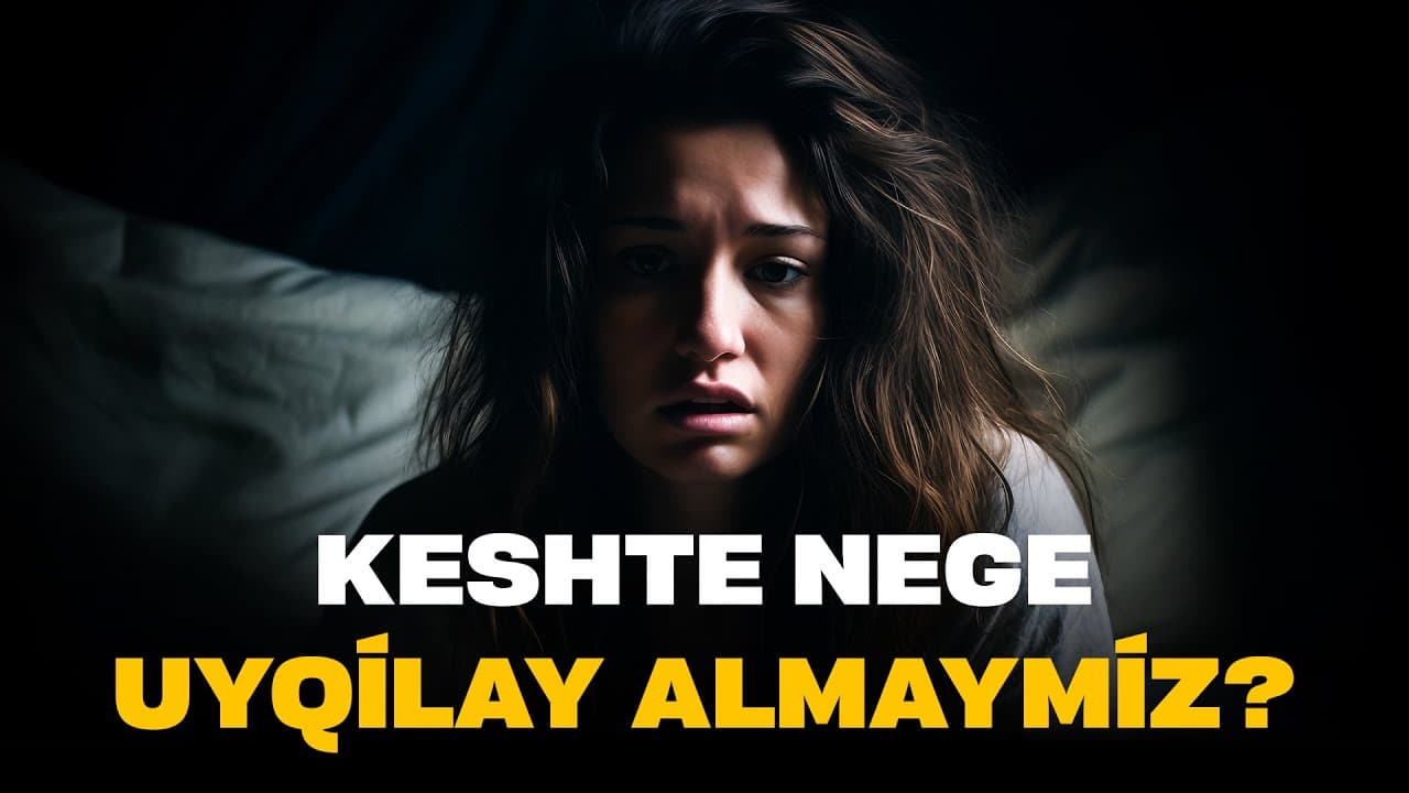 Melatonin jetispese ne boladı? - Túnde uyqısızlıq sebebi | Aydın